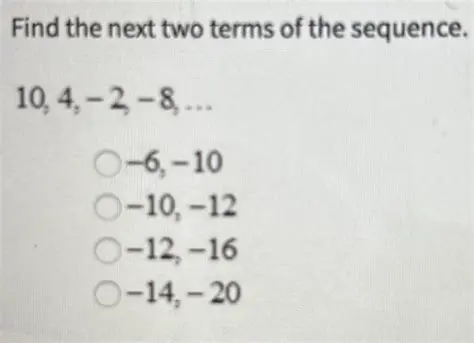 The Next Two Terms of the Sequence