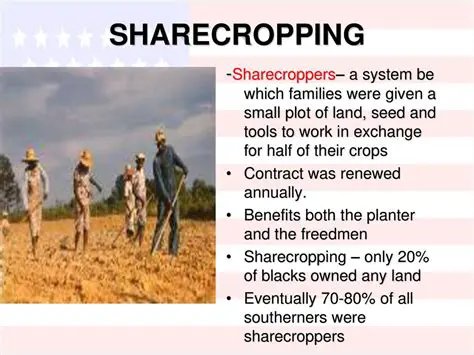 The Origins of Sharecropping