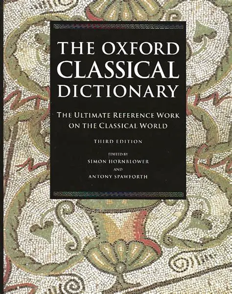 The Oxford Classical Dictionary