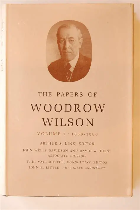 The Papers of Woodrow Wilson