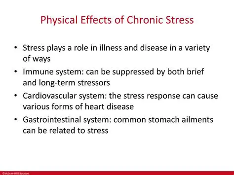 The Physical Effects of Chronic Stress
