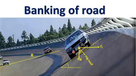 The Physics of Banking a Roadway