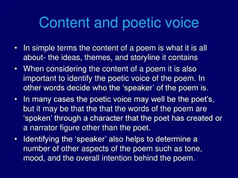 The Poetic Voice of Virgil