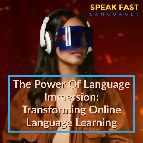 The Power of Language Immersion