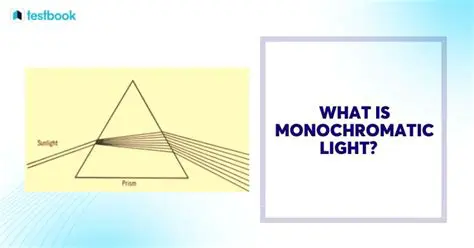The Power of Monochromatic Light