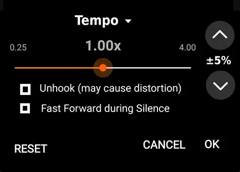 The Power of Tempo Adjustment