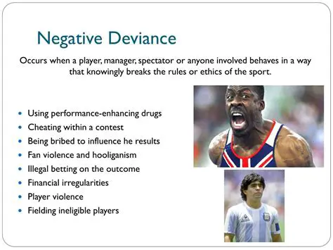The Prevalence of Deviance in Sports