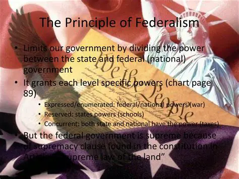 The Principle of Federalism