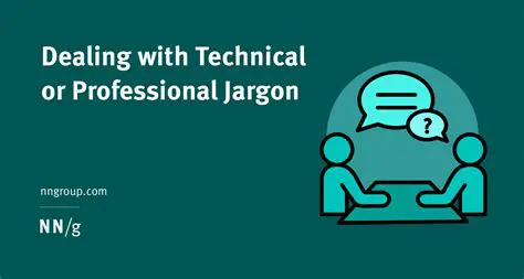 The Problem of Jargon and Technical Language