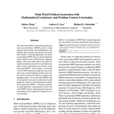 The Problem of Mathematical Consistency