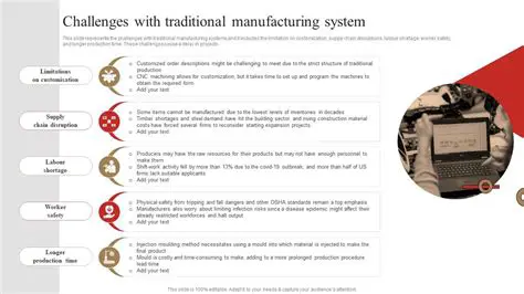 The Problem with Traditional Manufacturing Methods