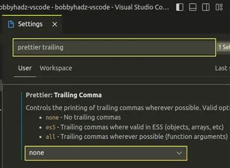 The Problem with Trailing Commas