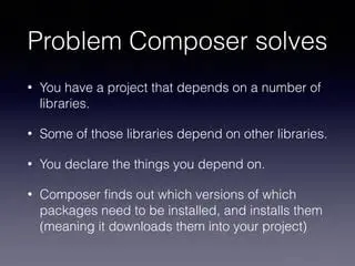 The Problem with Using Installed Libraries