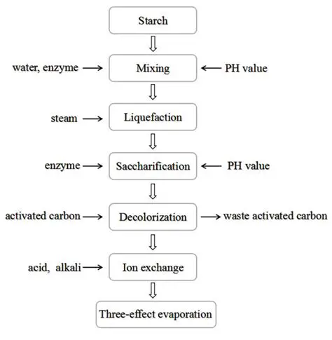 The Process of Making Glucose Syrup