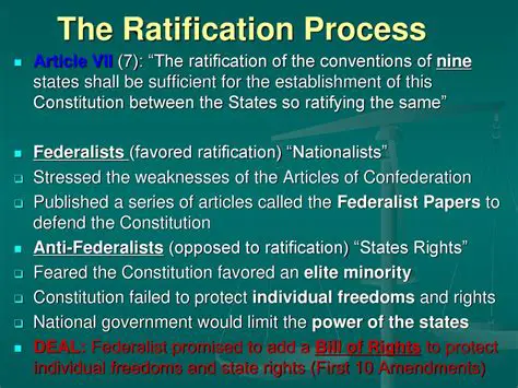 The Process of Ratification