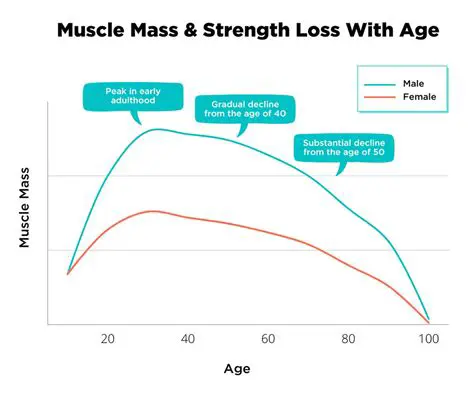 The Rate of Decline in Muscle Mass and Strength