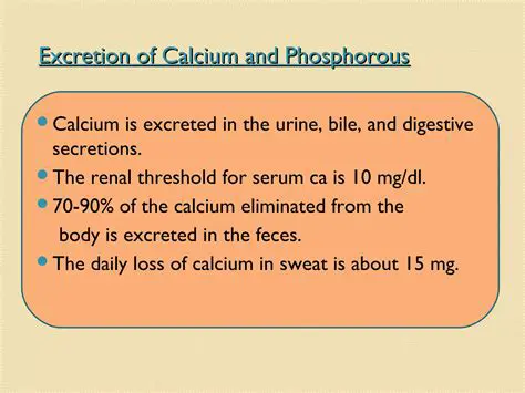 The Reaction between Calcium and Phosphorus