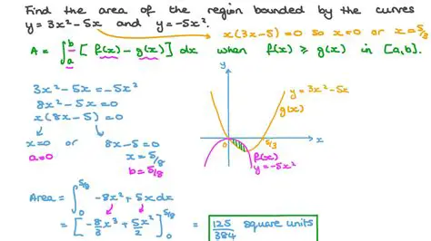 The Region Bounded by the Curves