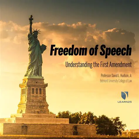 The Right to Freedom of Speech