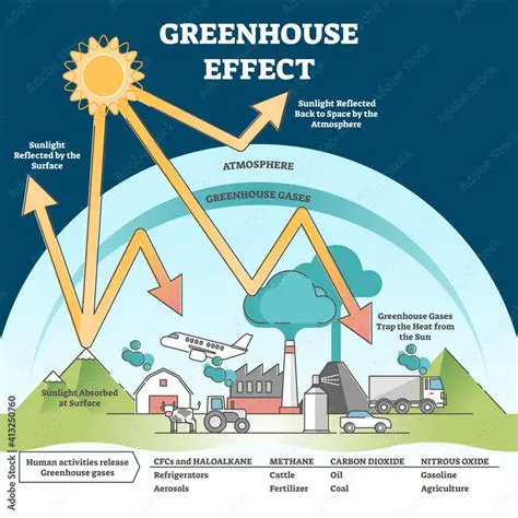 The Rise of Greenhouse Gases