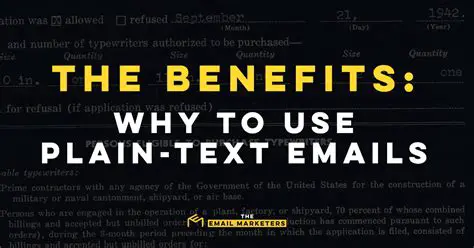 The Risks of Sending Emails in Plain Text