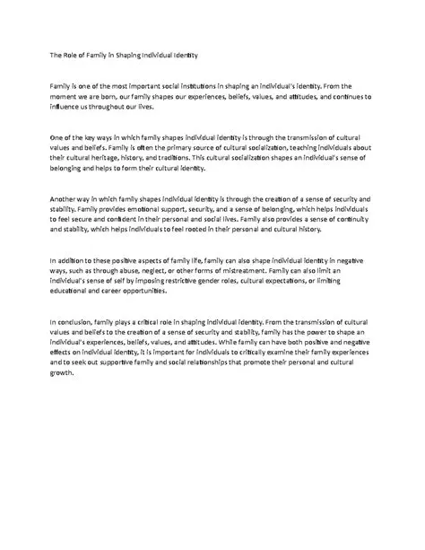 The Role of Family in Shaping Temperament