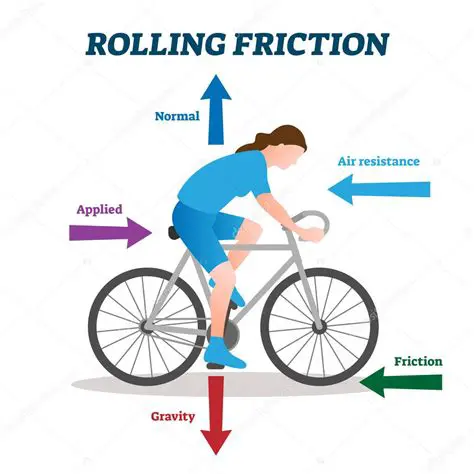 The Role of Friction in Bike Acceleration