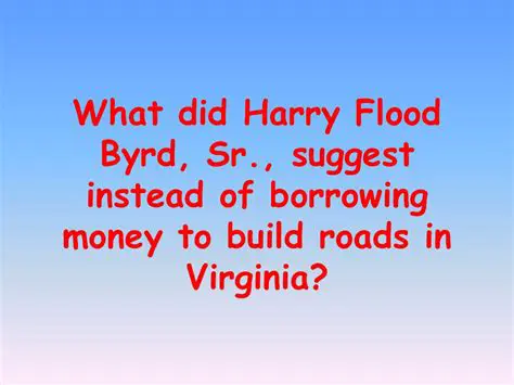 The Role of Harry Flood Byrd