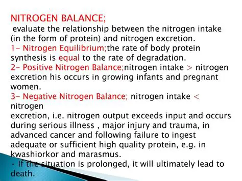 The Role of Nitrogen Balance in Determining RDAs