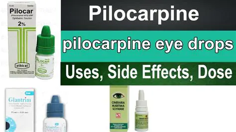 The Role of Pilocarpine Eye Drops