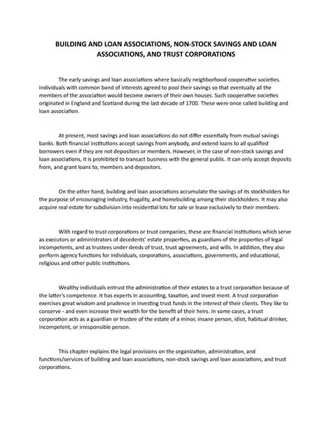 The Role of Savings and Loan Cooperatives in MSME Development