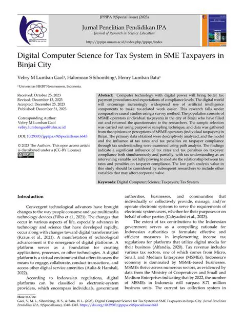 The Role of the Binjai Primary Tax Service Office