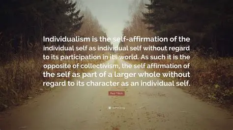 The Role of the Individual Self