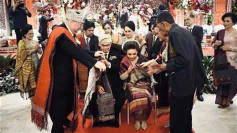 The Role of Ulos Pansamot in Toba Batak Marriage