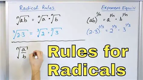 The Rules of Radicals and Exponents