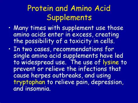 The Science Behind Protein and Amino Acid Supplements