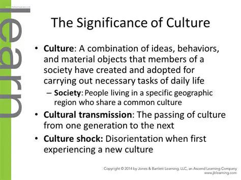 The Significance of Culture and Language