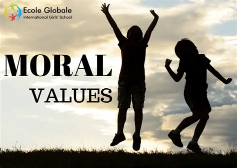 The Significance of Moral Values in Life