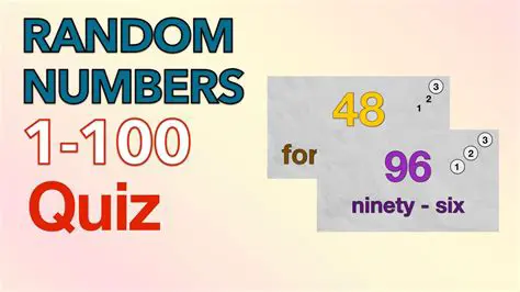 The Significance of Random Numbers
