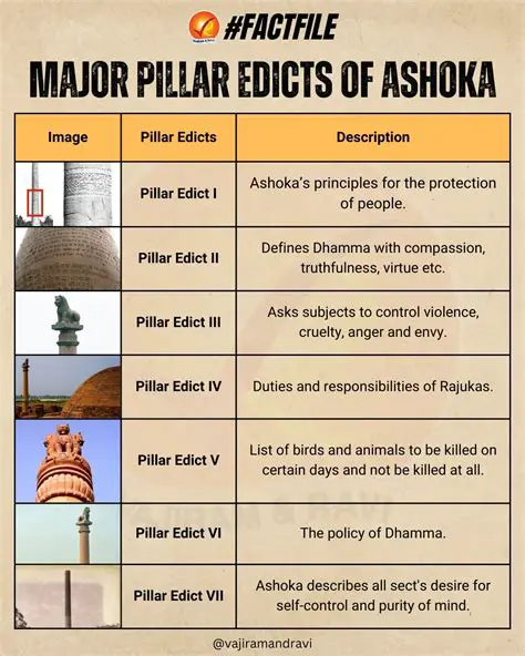 The Significance of the Seven Pillar Edicts