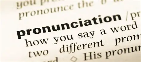 The Significance of Unique Pronunciation