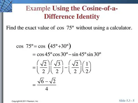 The Sine and Cosine Sum and Difference Identities