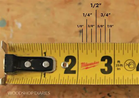 The Smallest Markings on a Tape Measure