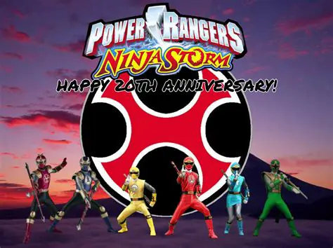 The Story Behind Power Rangers Ninja Storm
