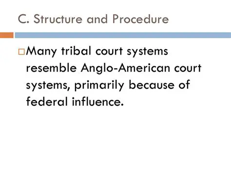 The Structure of Tribal Courts