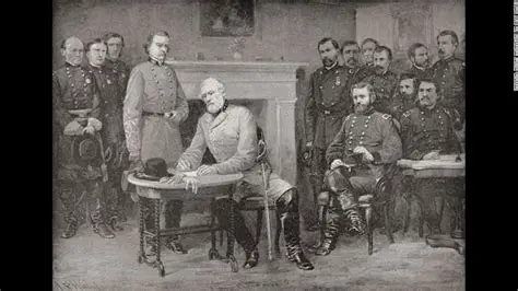 The Surrender at Appomattox Courthouse