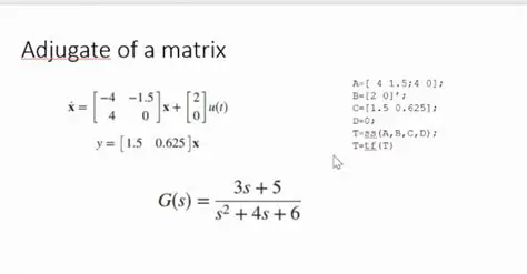 The Trace of the Adjugate Matrix