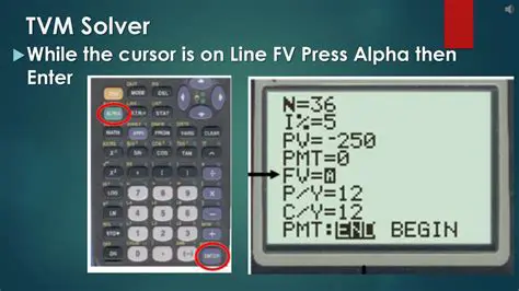 The TVM Solver Input Parameters