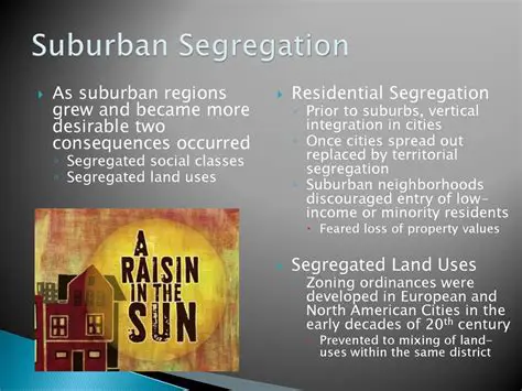 The Unwelcome Reality of Suburban Segregation