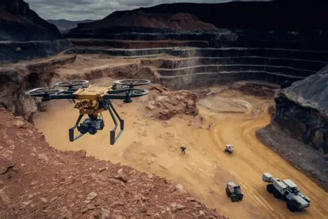The Use of Drones in Mining